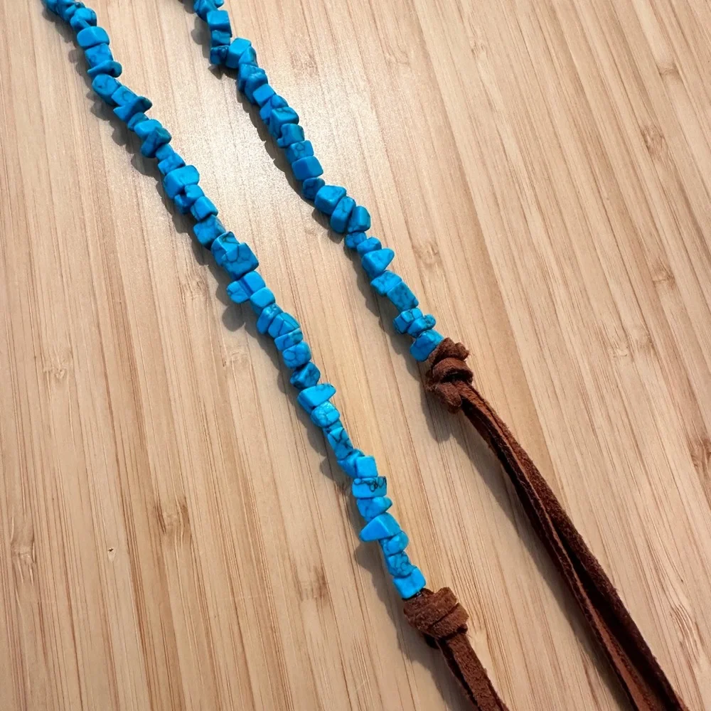 Beaded necklace or belt
